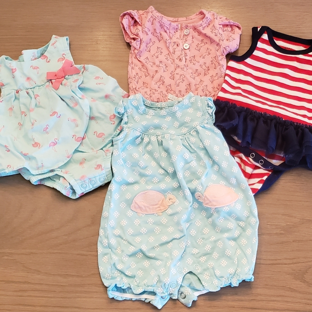 Newborn rompers